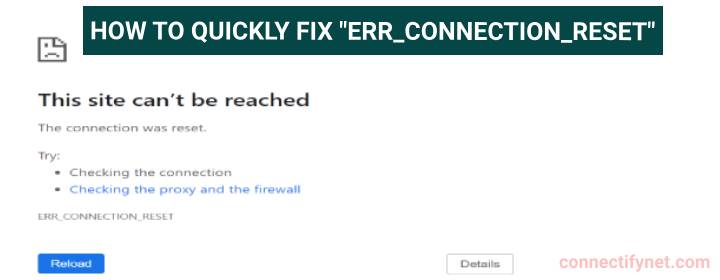 how-to-fix-ERR-connection-reset-error-in-easy-ways